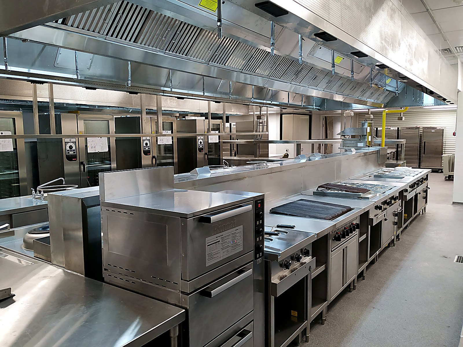 EQ Hot Kitchen commercial kitchen project by TPO Kitchen