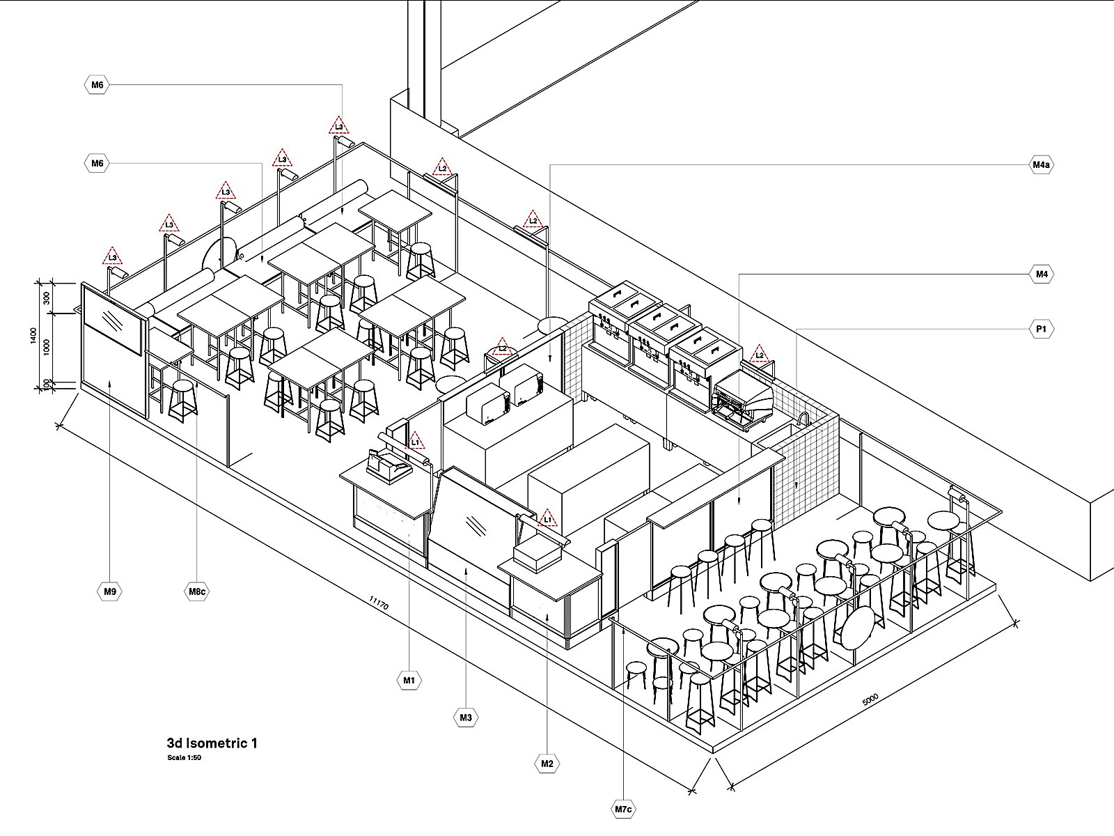 Hail's Desserts commercial kitchen project by TPO Kitchen